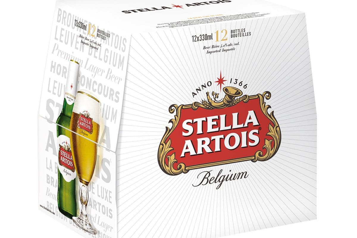 Stella Artois (12 x 330 ml bottles)