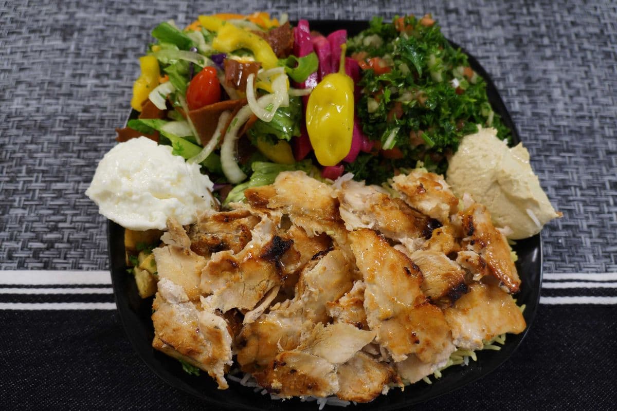 Chicken Shawarma Plate