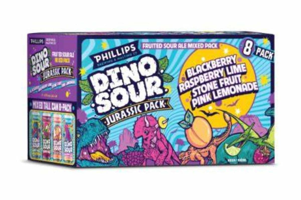 PHILLIPS DINOSOUR JURASSIC (8 x 473ML)