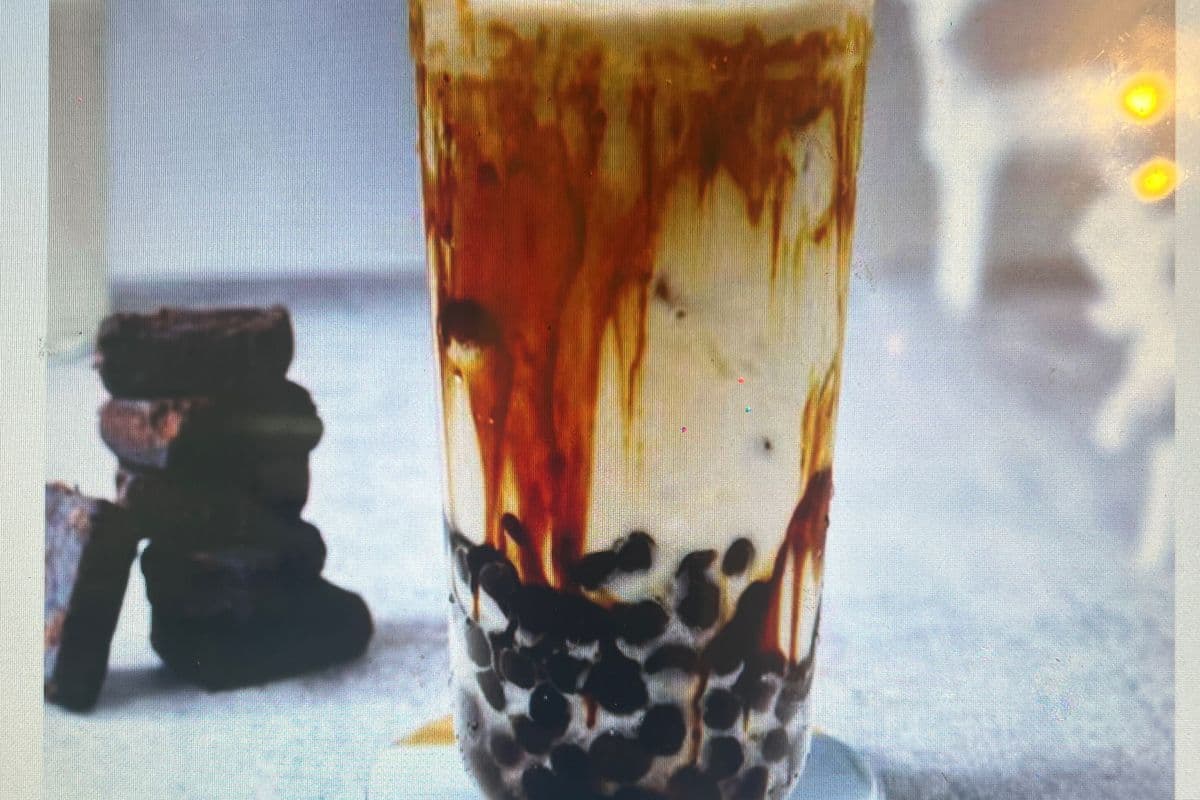 Black Milk Tea Milk Cream黑糖珍珠奶茶奶盖