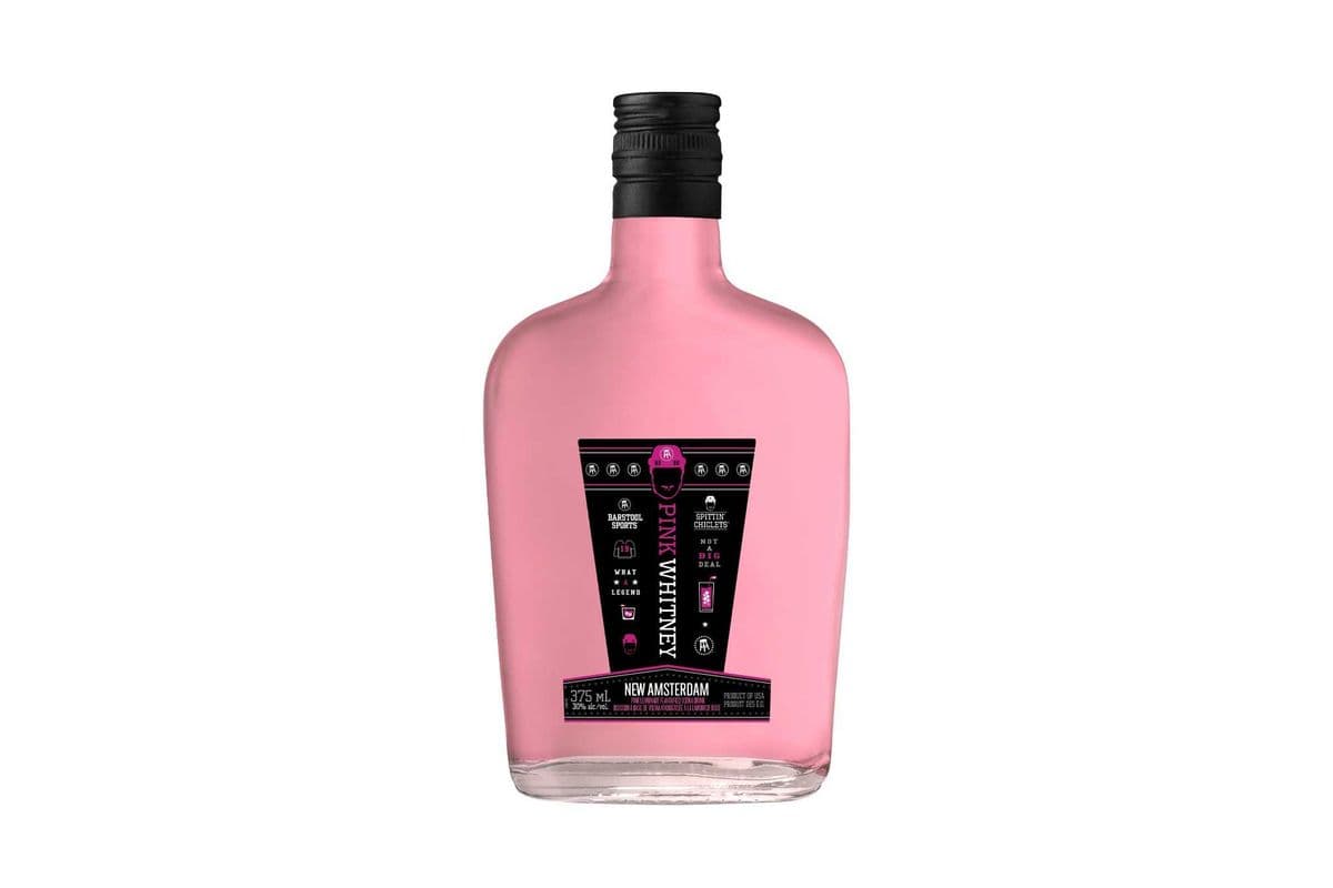 New Amsterdam Pink Whitney-375ml (1 x 375ml)