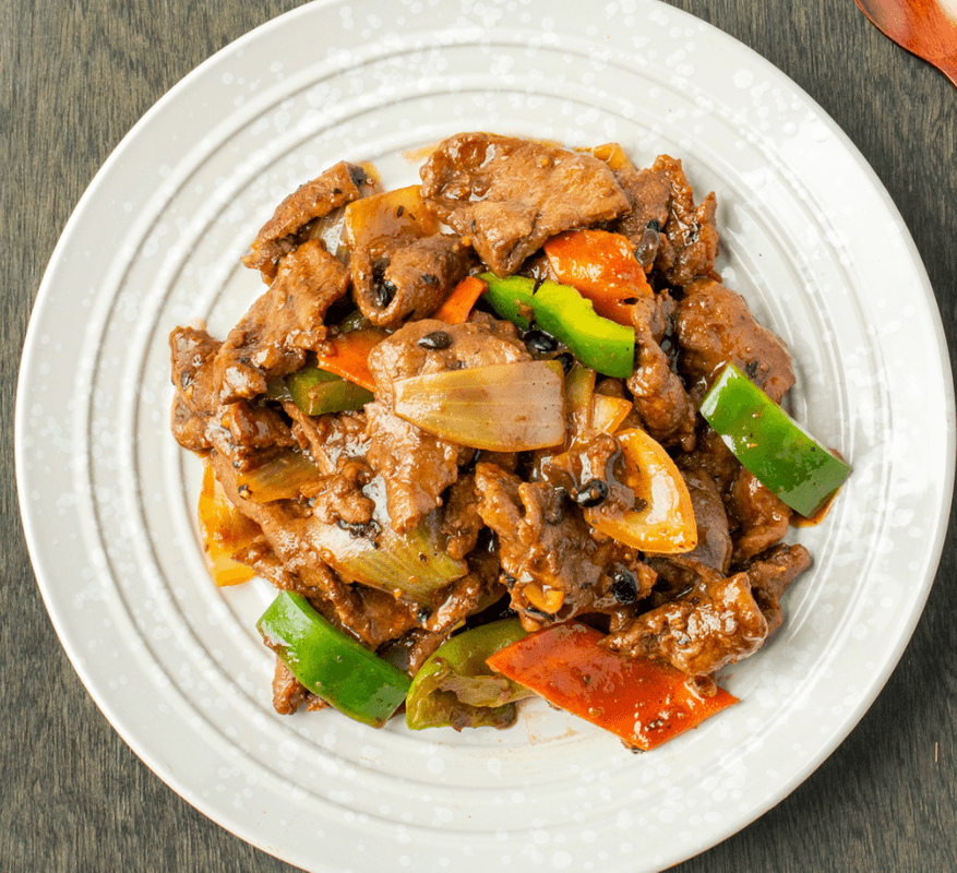 Beef with Black Bean Sauce