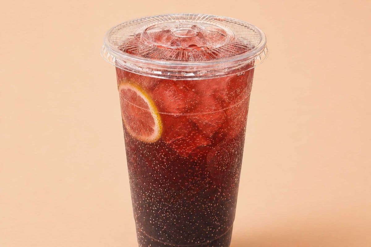 45. Sparkling Blueberry Soda