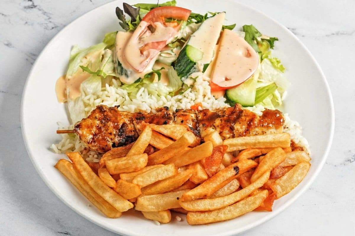 Souvlaki au poulet / Chicken Souvlaki