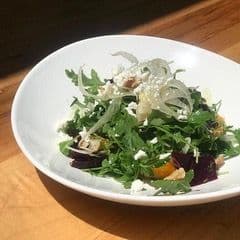 Arugula and Beet and Orange Salad
