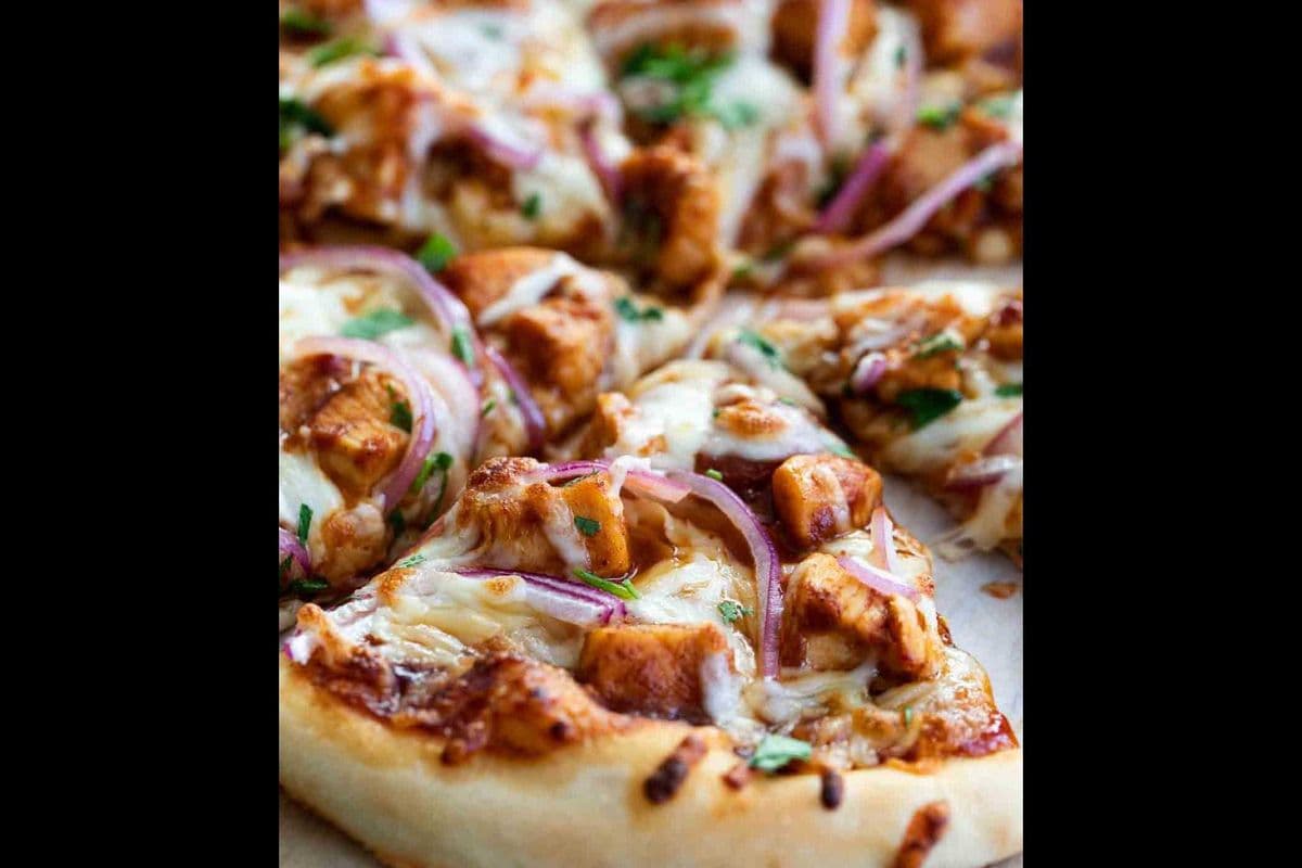Small Barbecue Chicken Pizza