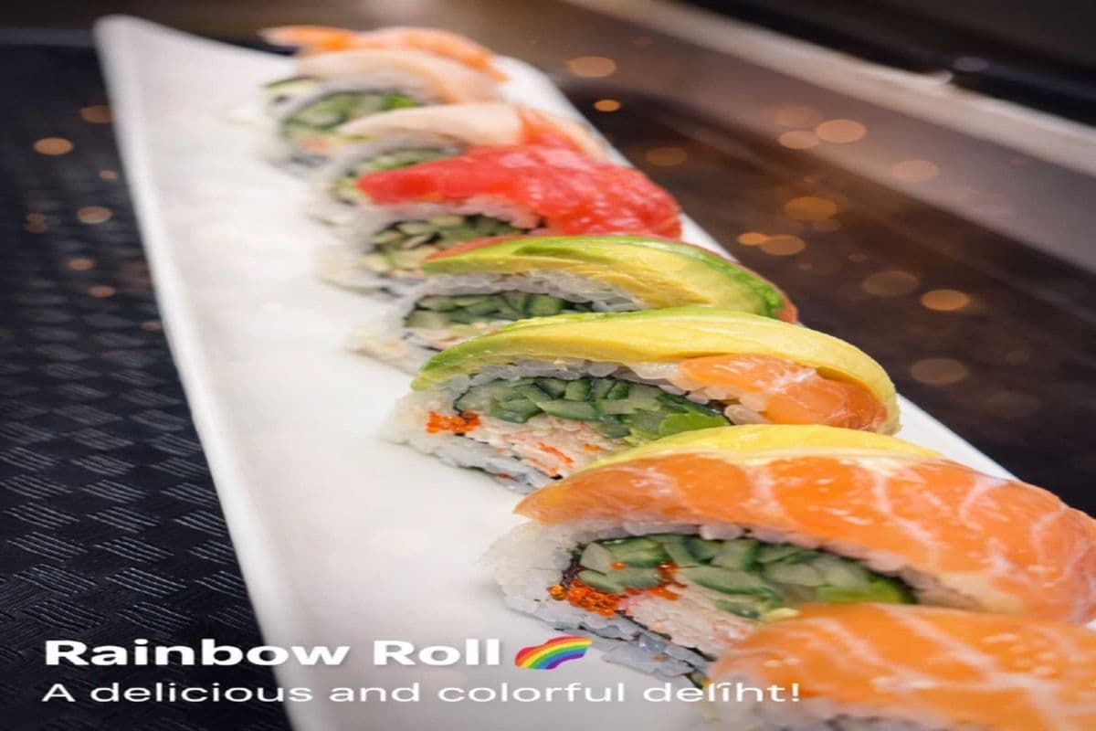 Rainbow Roll (8 pcs)