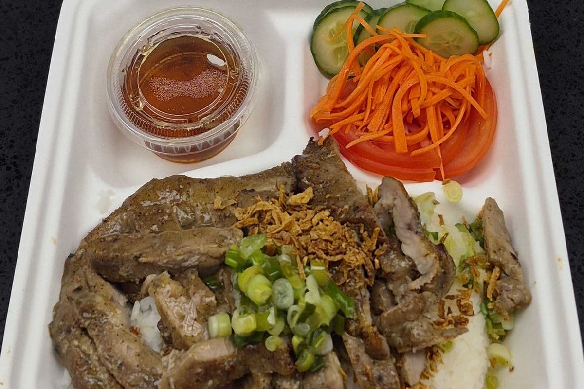 Pork Rice Plate