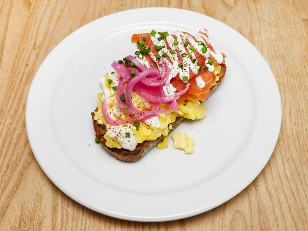 SKIP Smoked Salmon & Eggs