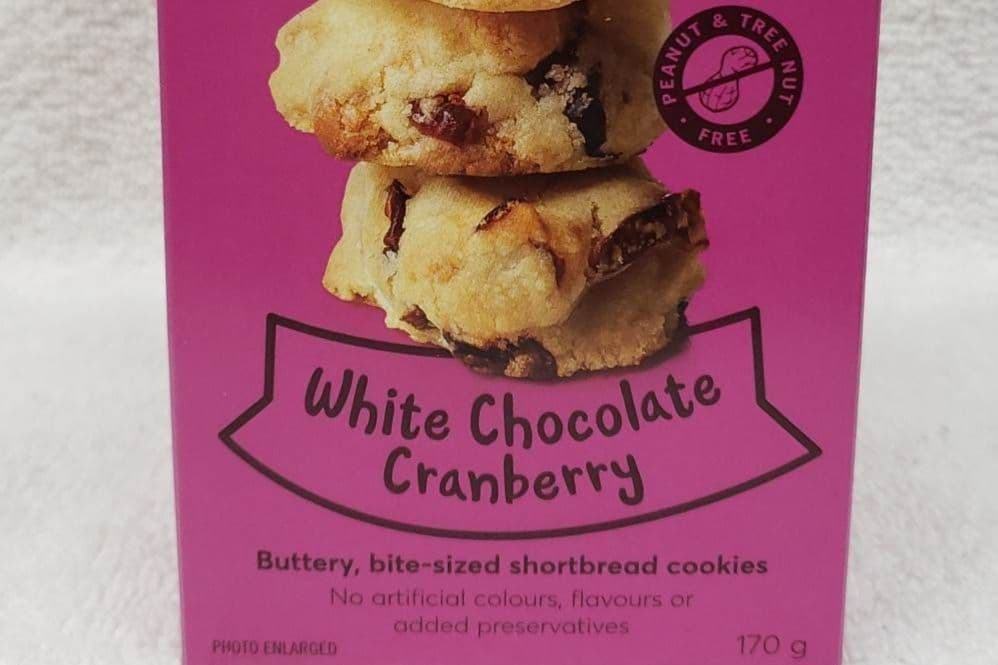 White chocolate cranberry- Cookie it up- 170 g (170g )