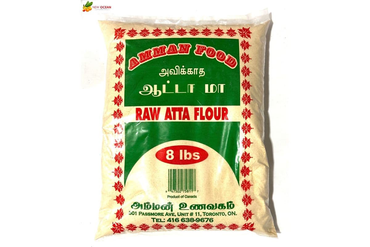 Amman Raw Atta Flour (8lb)