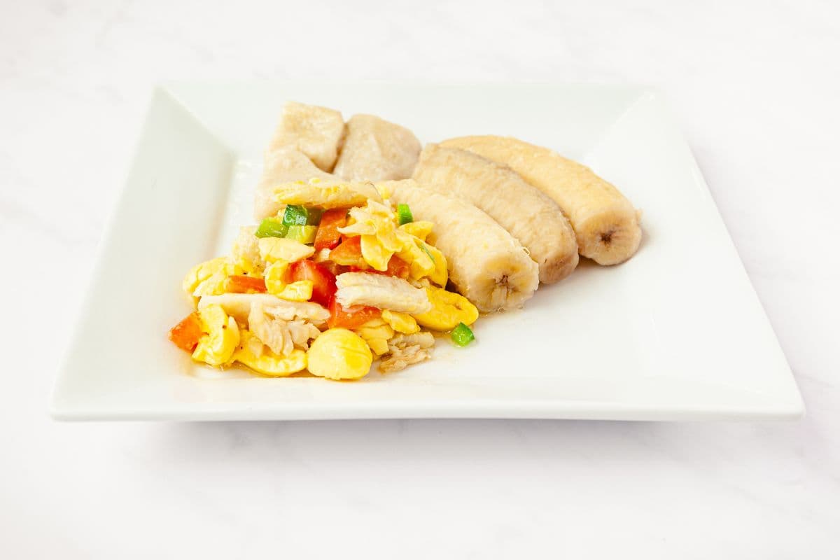 Ackee and Saltfish Combo