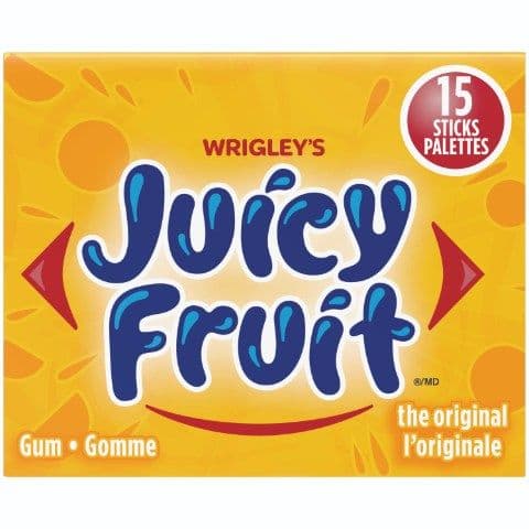 Juicy Fruit Stix Original 15pc