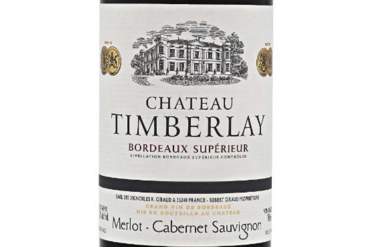 Chateau Timberlay Bordeaux Superieur AOC (1 x 750 ml)