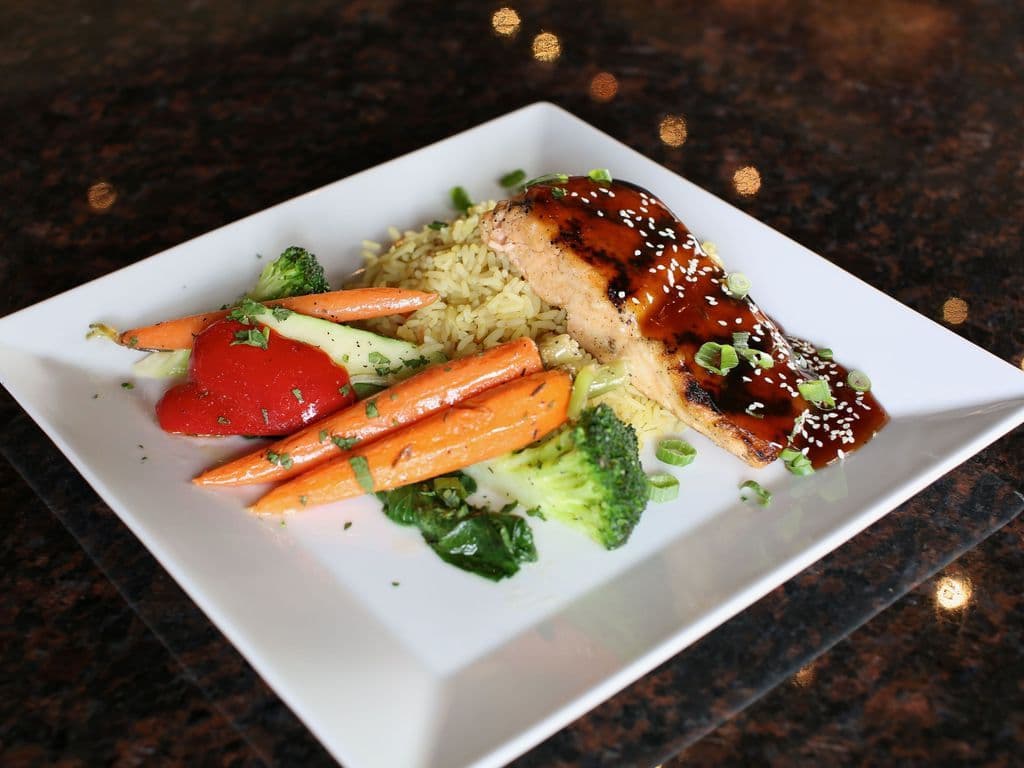 Teriyaki Grilled Salmon