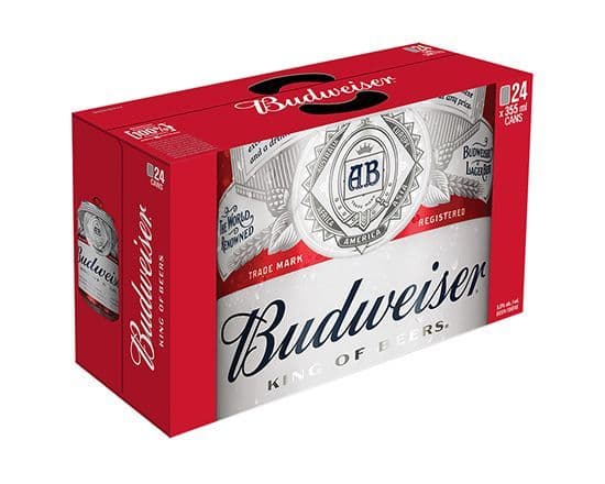 BUDWEISER 24 CAN (24 x 355ml)