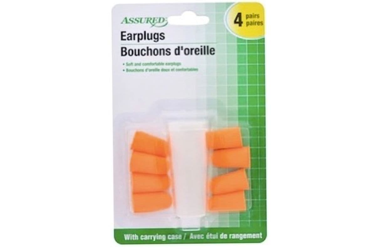 Ear Plugs (4 Pairs)
