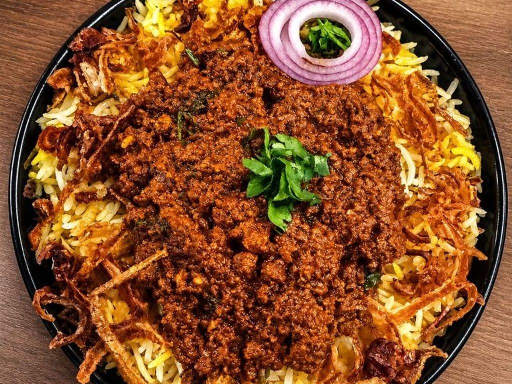 Mutton Kheema Biryani