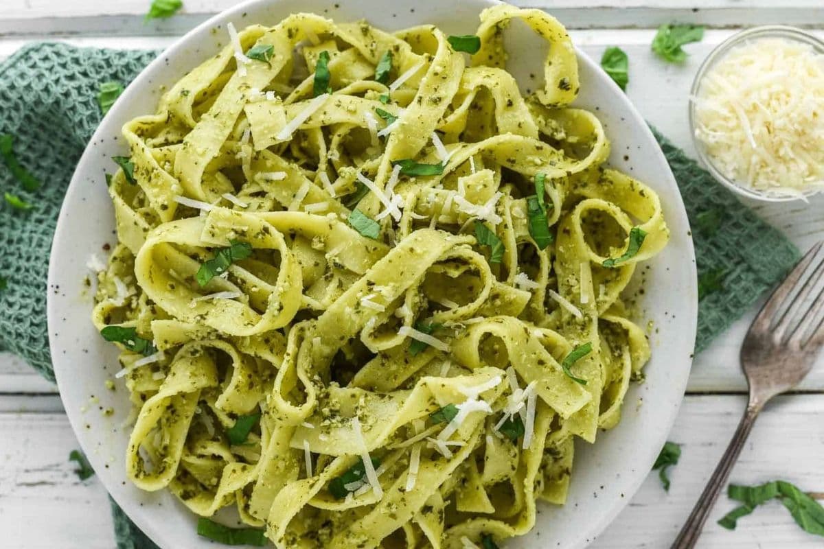 Fettuccine Al Pesto