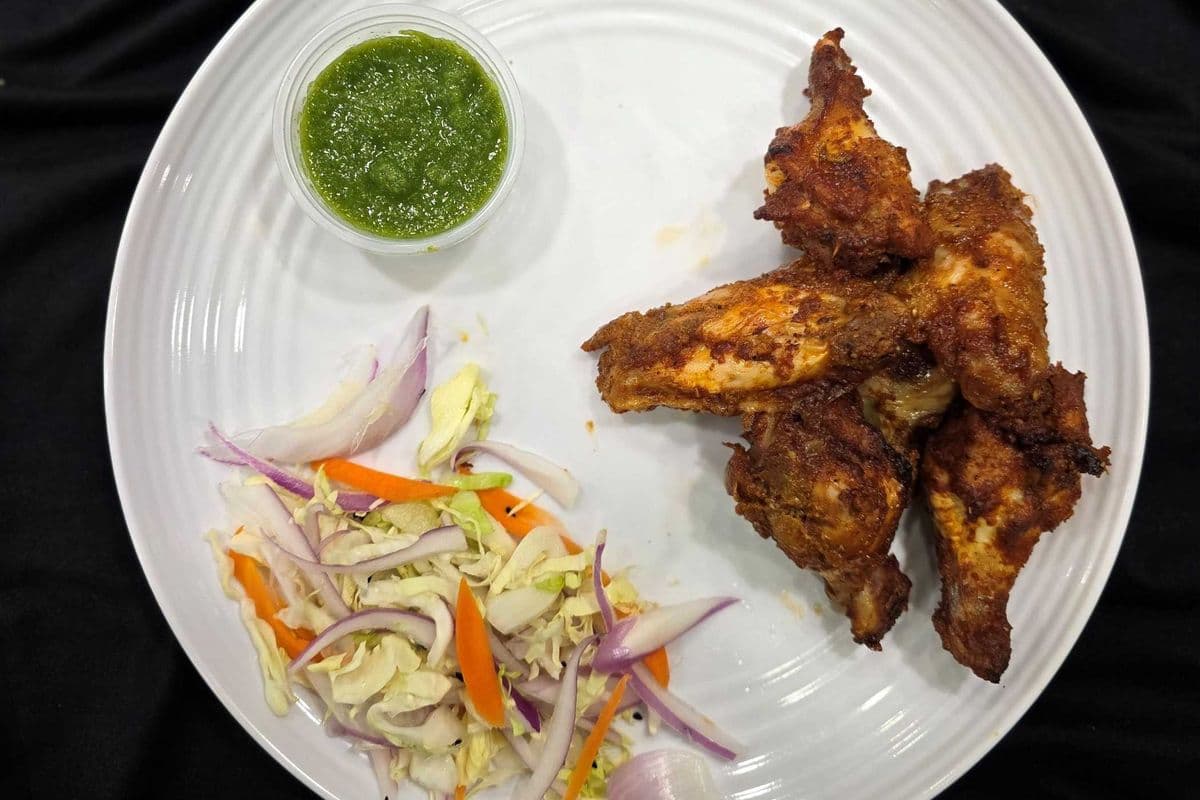 Piri-Piri Wings (Cooked)(1lb) (1 lb)