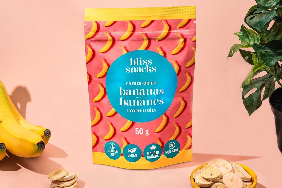 Freeze-Dried Banana Slices