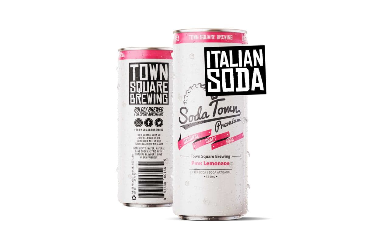 Sode Town - Pink Lemonade (355mL)