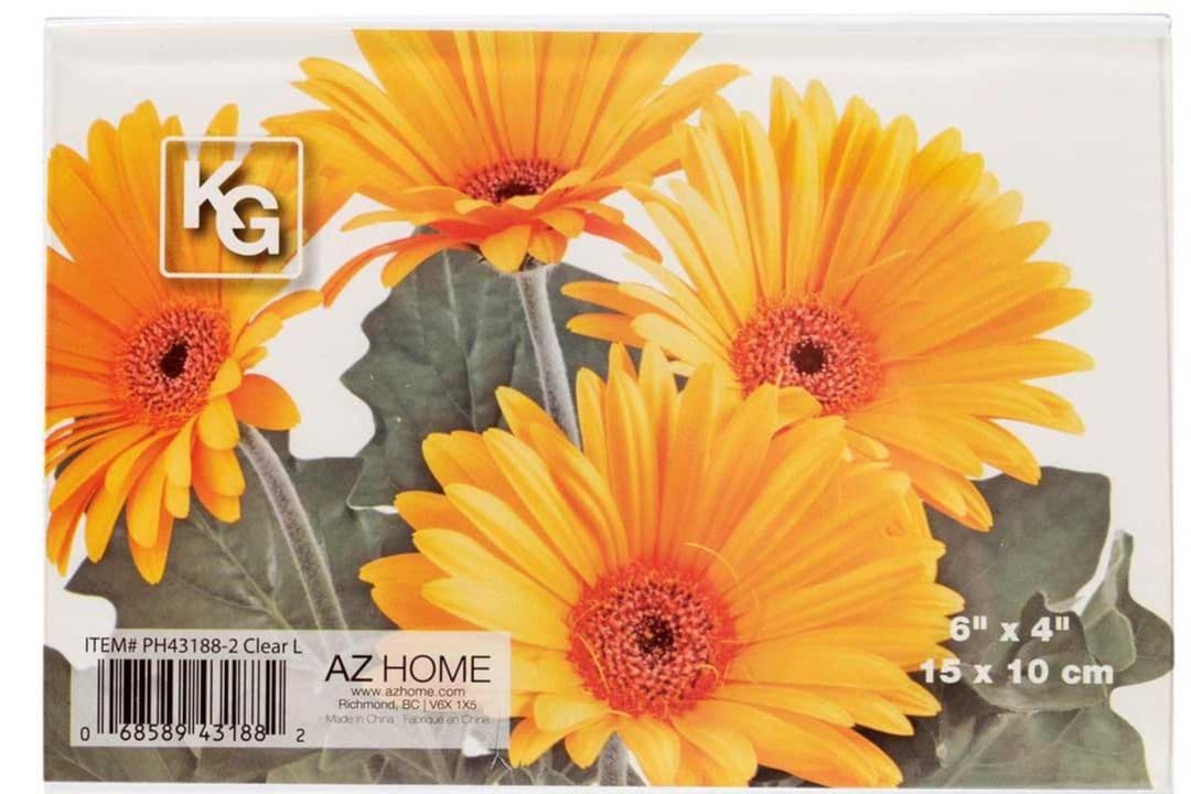 Frame Clear Acrylic 6X4In, CTG PH43188-2