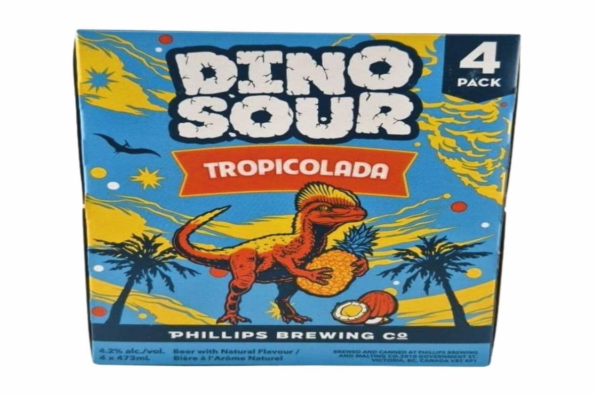 PHILLIPS DINOSOUR TROPICOLADA- (4*473ML) (4 x 4x473ml)