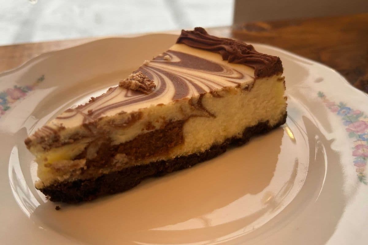 Chocolate Swirl Cheesecake