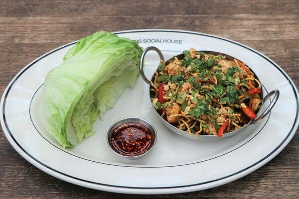 Kung Pao Lettuce Wraps