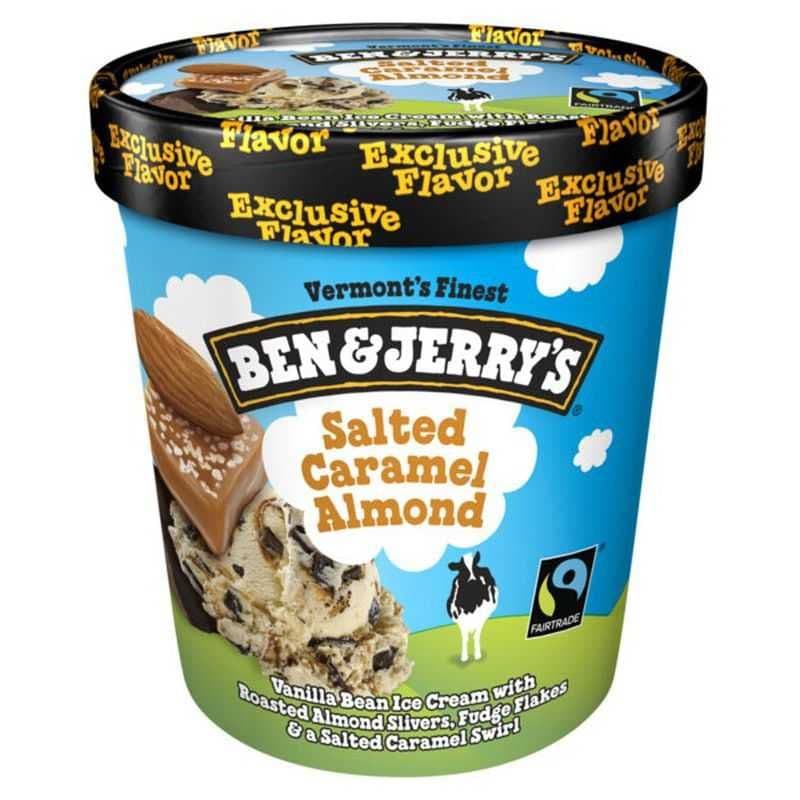 Ben & Jerry's Salted Caramel Almond