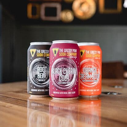 Grizzly Paw Soda - Black Cherry