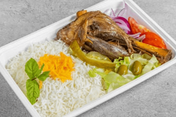 Lamb Shank Plate