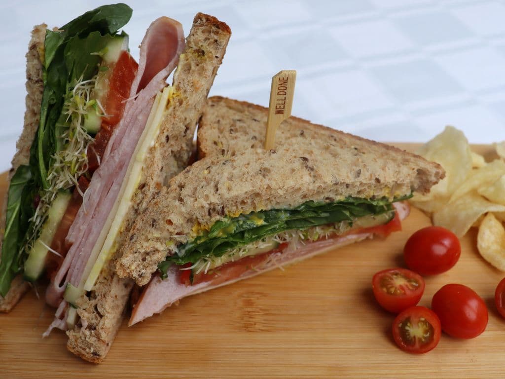 Classic Ham and Cheese Sandwich