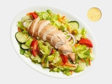 Salade jardinière avec poulet / Garden Salad with Chicken