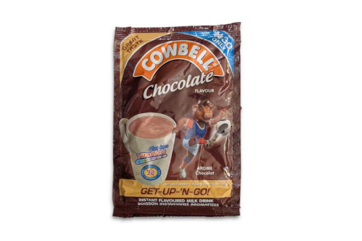Cowbell Chocolate Sachet