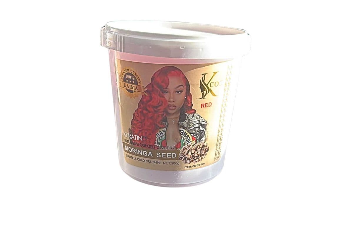 Chenyi Keratin Intensive Color Powder Moringa Seed Red