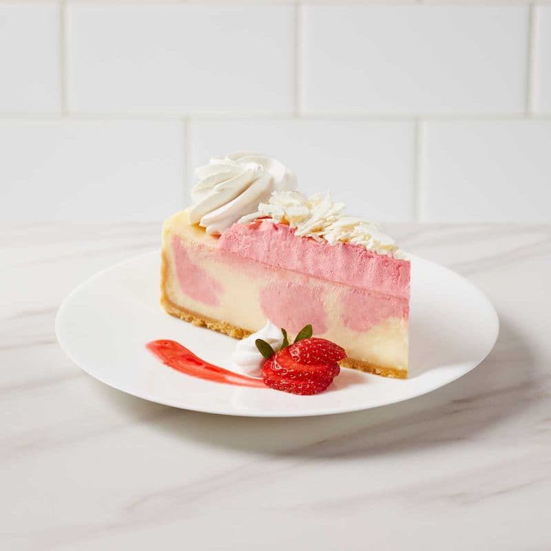 Wild Strawberries & Cream Cheesecake