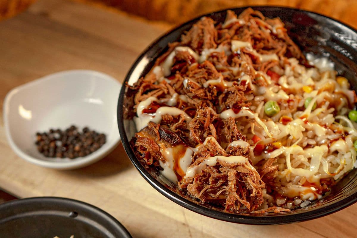 Fried Rice with Braised Beef Combo