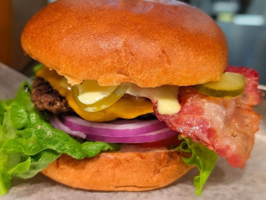 Maple Peppercorn Burger
