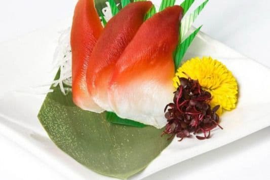 58. Hokkigai Sashimi