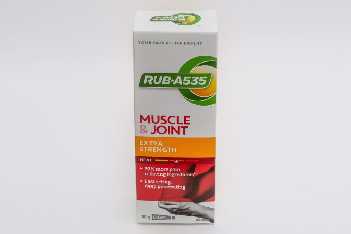 Rub A535 muscle and joint maximum strength (100 g )