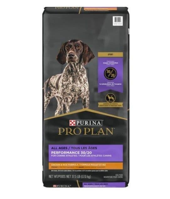Purina Pro Plan Dog Sport Performance All Life Stages 30/20 Adult Dog Chicken