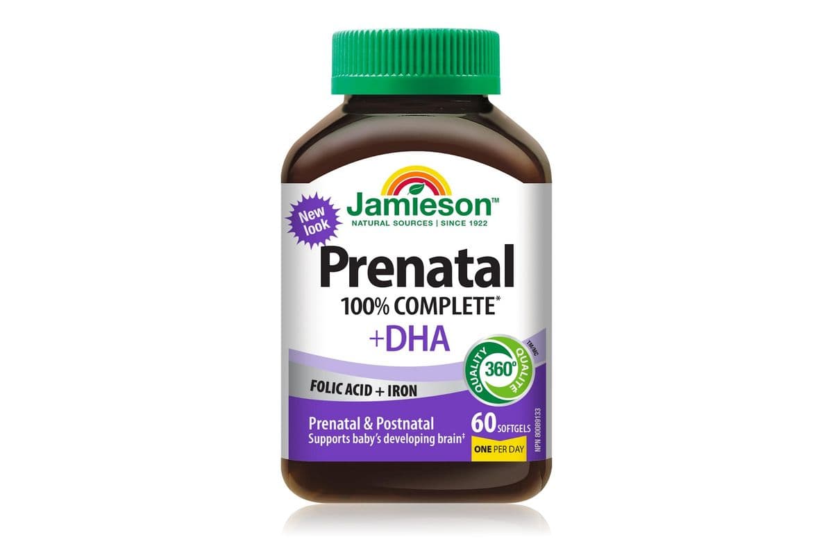 Jamieson Prenatal + DHA Softgels (60 ct)