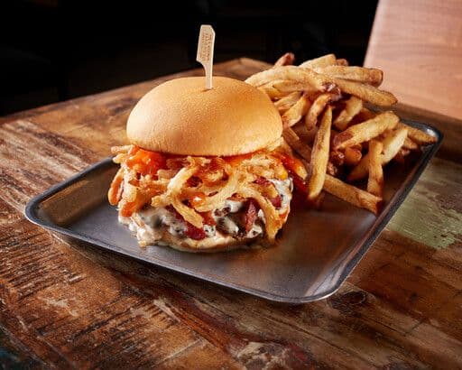 Gorgonzola Brisket Burger / Burger brisket gorgonzola