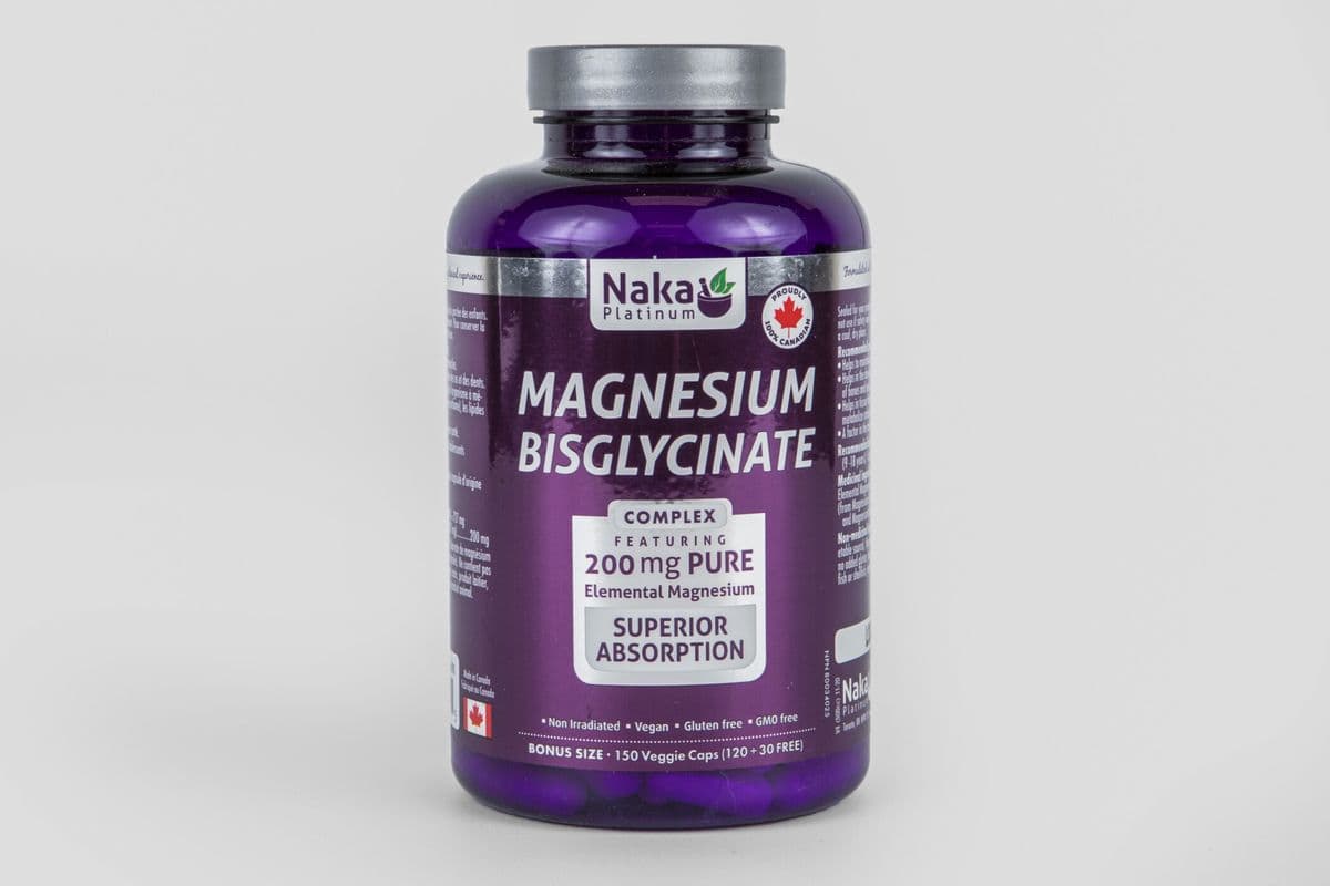 Naka Magnesium Bisglycinate (150 vcaps)