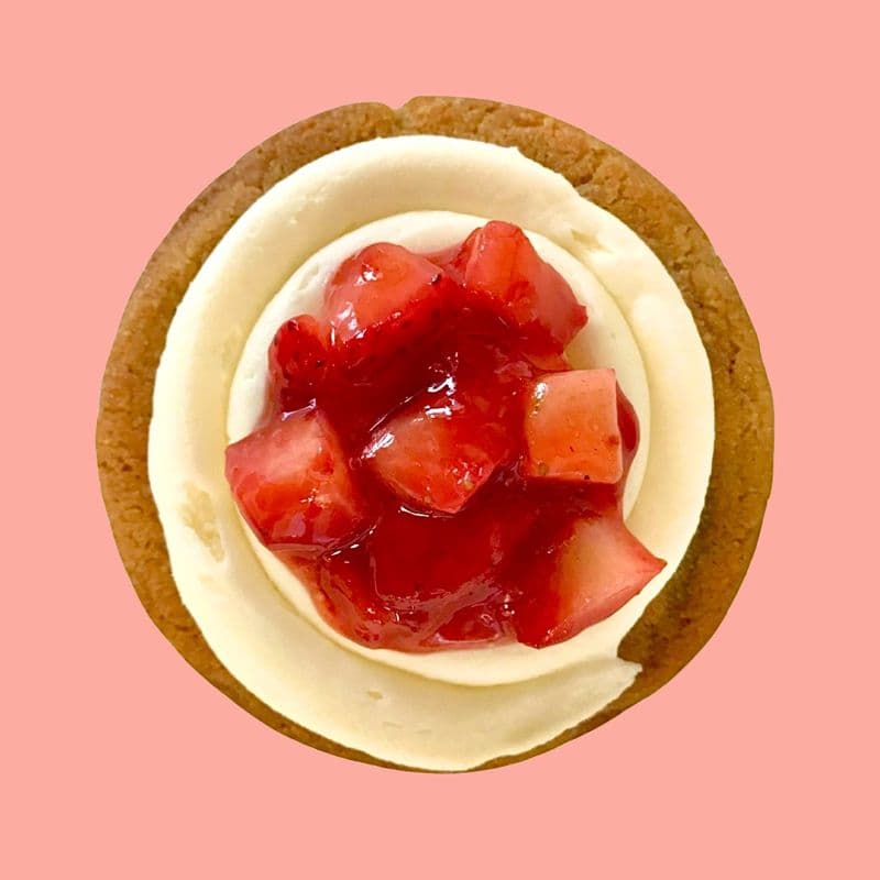 Strawberry cheesecake / Cheesecake aux fraise  