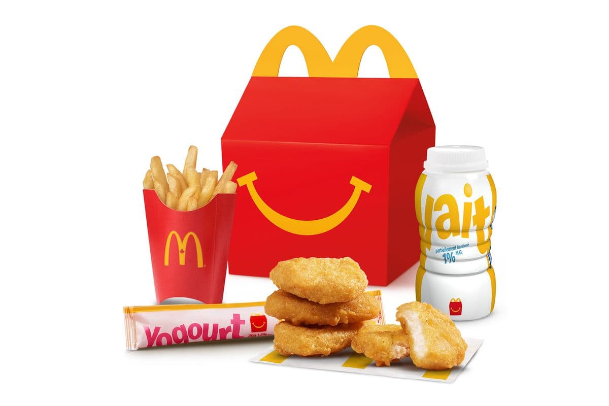 Joyeux festin 4 McCroquettes - mini-frites [360-540 Cal]