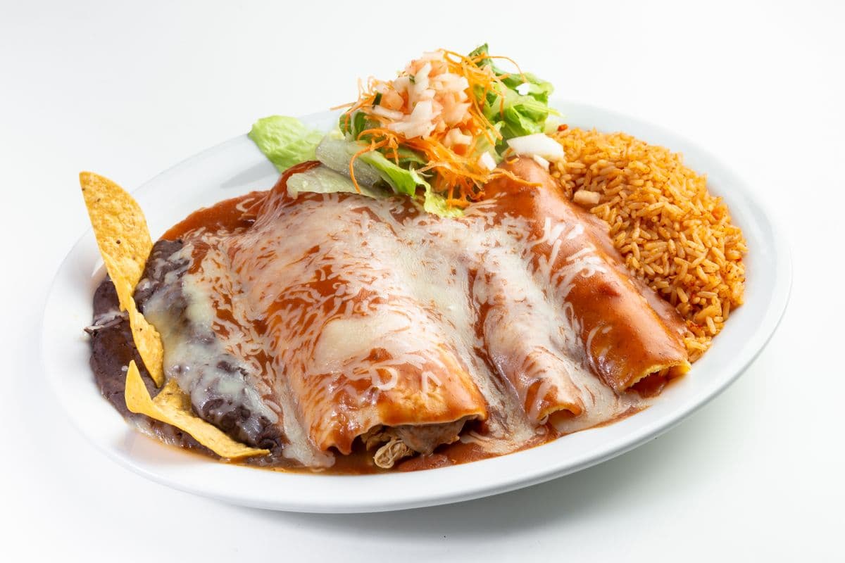 1. One Burrito and Two Enchiladas