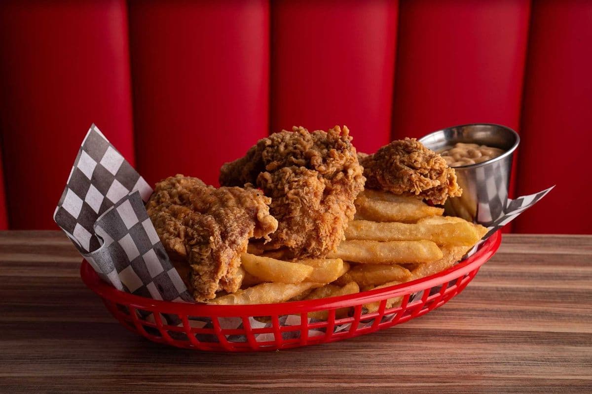 Cajun Chicken Tenders & Fries